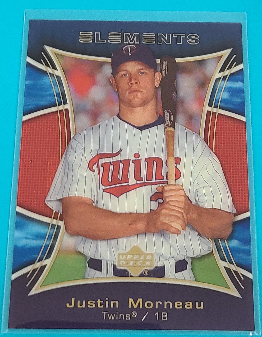 2007 Upper Deck Elements #108 Justin Morneau Minnesota Twins BASEBALL Card Y4