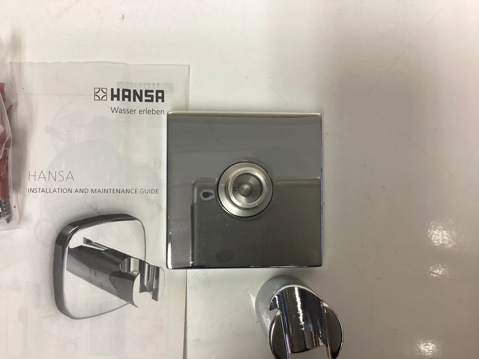Hansa Designo Supporto Per Doccia Cromato, Supporto Per Doccia, Nuovo, 44440100 - Immagine 3 di 4