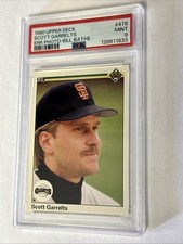 1990 Upper Deck - Scott Garrelts, Bill Bathe #478 Bill Bathe Pictured