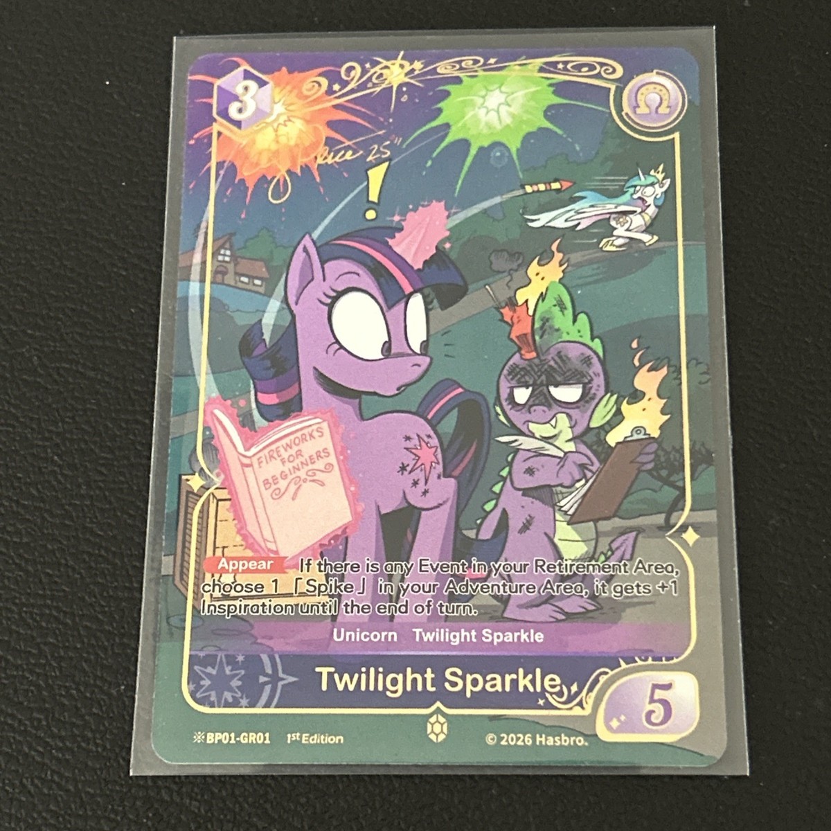 *twilight*ページ Twilight Sparkle Gold Rare Signature (BP01-GR01) Fantasy