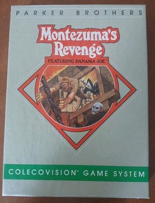 Montezuma's Revenge game cartridge for Colecovision Coleco Vision With Box