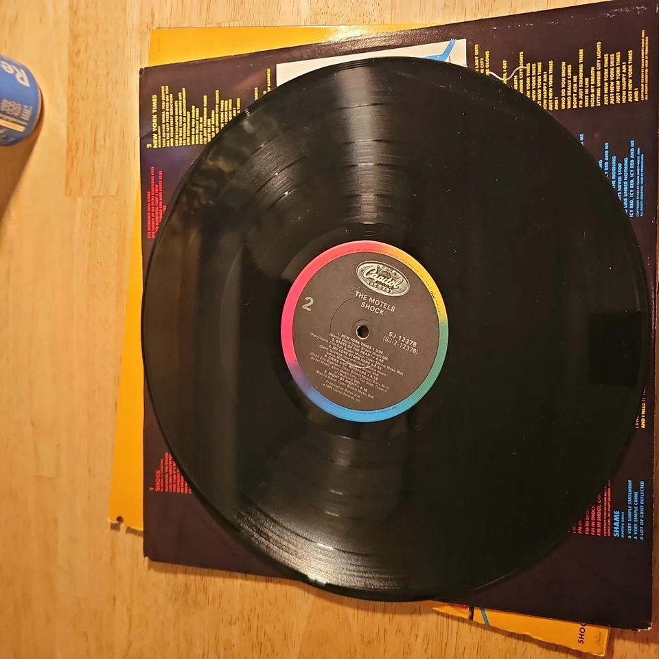 The Motels – Shock - 1985 - Capitol Records SJ-12378 Vinyl LP VG+/VG+ Foto 3 de 4