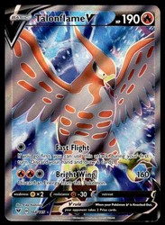 Talonflame V Full Art Ultra Rare 168/185 Vivid Voltage