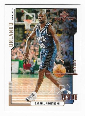 2000-01 Upper Deck MVP Darrell Armstrong Orlando Magic Basketball Card #118
