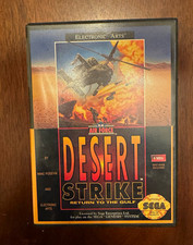 Electronic Arts Desert Strike: Return to the Gulf Sega Genesis CIB w/ Manual