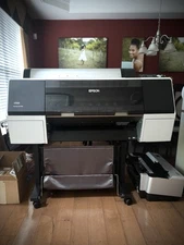 Epson Stylus Pro 7900 Printer, 24-inch wide prints Included Ink Read description