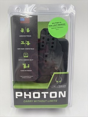 Alien Gear Photon Holster Fits Sig P365XL NON LIGHT Ambidextrous PHO-1006-L0-D