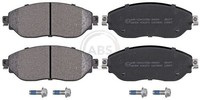 Bremsbelagsatz Scheibenbremse Vorne ABS 35077 FÜR Fiat BremsbelÄGe Belagsatz