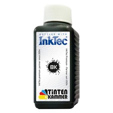 InkTec Tinte pigment schwarz bk für HP 302 303 304 - 100 ml