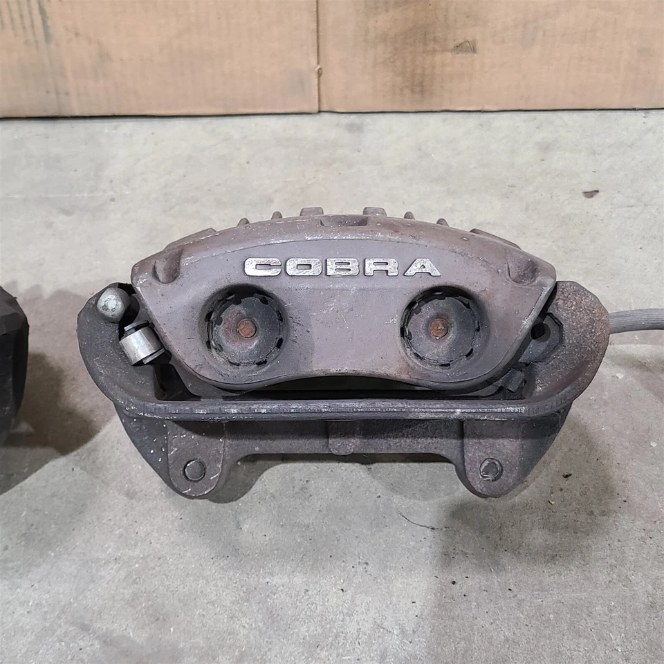 96-98 Ford Mustang Cobra Front Brake Calipers Caliper Set 4.6L Aa7422 - Image 2 of 4
