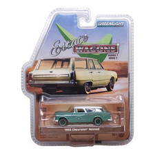GREENLIGHT 1955 Chevrolet Nomad Chase Estate Wagons Chevy 36040-A 2021