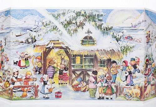 Vintage STUTTGART-ROHR West Germany Christmas Advent Calendar No.258 RARE - Picture 2 of 10