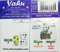 Yahu YMA4913 A5M4 (Mitsubishi Green) 1/48 Instrument Panel