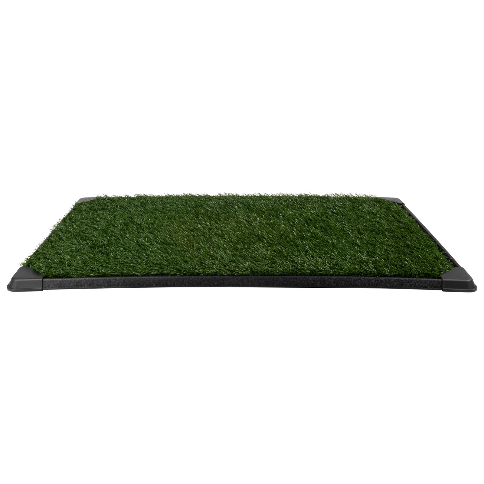 4-Layer Dog Grass Pad with Tray 35.5x23.5in Reusable Pee Pads for Dogs
