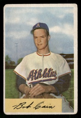 1954 Bowman #195 Bob Cain