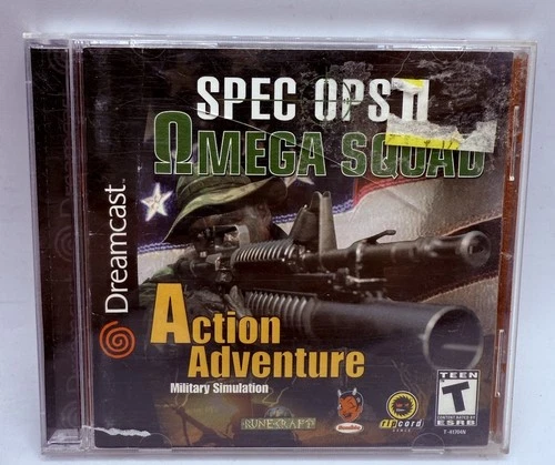 Spec Ops II: Omega Squad (Sega Dreamcast, 2000)  CIB, Tested & Works