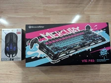 GravaStar Mercury V75 Pro HE Gaming Keyboard Mercury X Pro Wireless Mouse Bundle