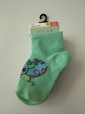 Character Toddler Ankle Easter Socks, 3-Pack Monster s Inc Pixar