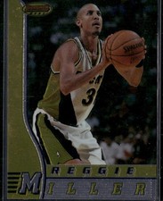 1996-97 Bowman's Best Reggie Miller 45 Indiana Pacers