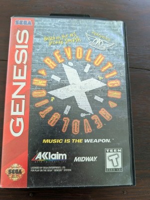 Sega Genesis Revolution X Video Game Complete In Box With Manual Read Descr
