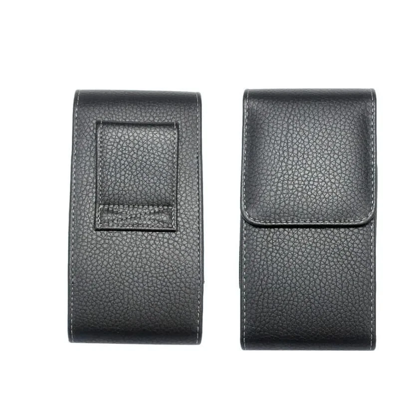 Handy Gürteltasche Schutz Hülle Handytasche für Apple Samsung Universal Schwarz - Bild 3 von 4