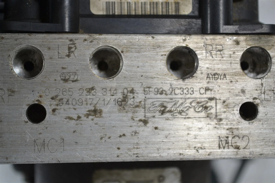 5F932C333CF FORD FREESTYLE 05-07 ABS Control de bomba de freno antibloqueo OEM 5F3 219 Foto 4 de 4