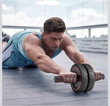 Ab Roller Wheel Abdominal Fitness Gym Exercise Equipment Core Workout Training