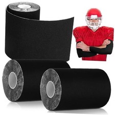 2 Roll Football Turf Tape 33ft Extra Wide Athletic Waterproof Sport Black