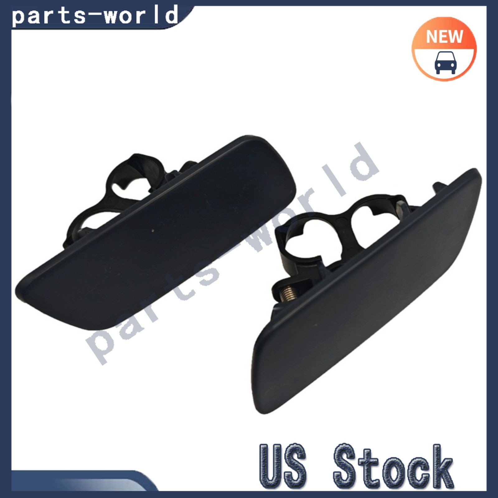Right & Left Headlight Washer Cover 61677244960 Fits For 10-18 Rolls-Royce Ghost