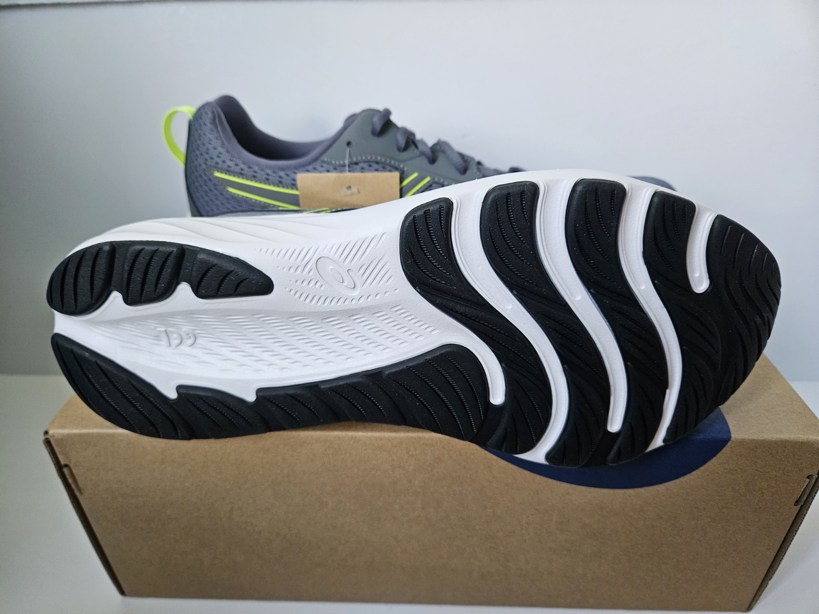 SAOLA Scarpe da corsa Asics Gel Contend 9 sneakers grigio volt uomo 11 5 extra larghe