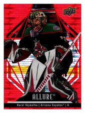 2022-23 Upper Deck Allure #35 Karel Vejmelka Red Rainbow