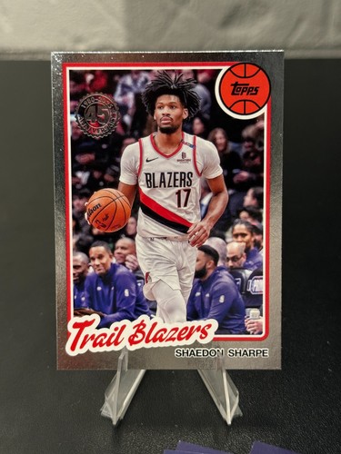 2025-26 Topps - 1980-81 Topps Basketball Shaedon Sharpe #80BK-35