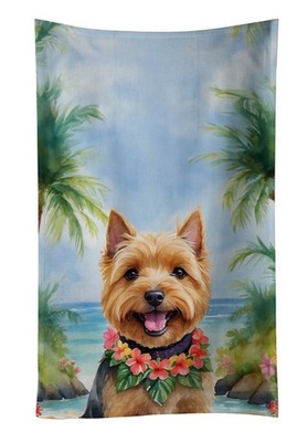 Caroline's Treasures Norwich Terrier Luau Kitchen Towel DAC6482KTWL
