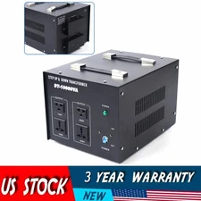 10000 Watt Voltage Converter Transformer Heavy Duty Step Up / Down 220V-110V New