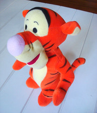 VTG Disney TIGGER Plush Mattel Arco Toys 11.5  Stuffed Animal Winnie Pooh Tigger