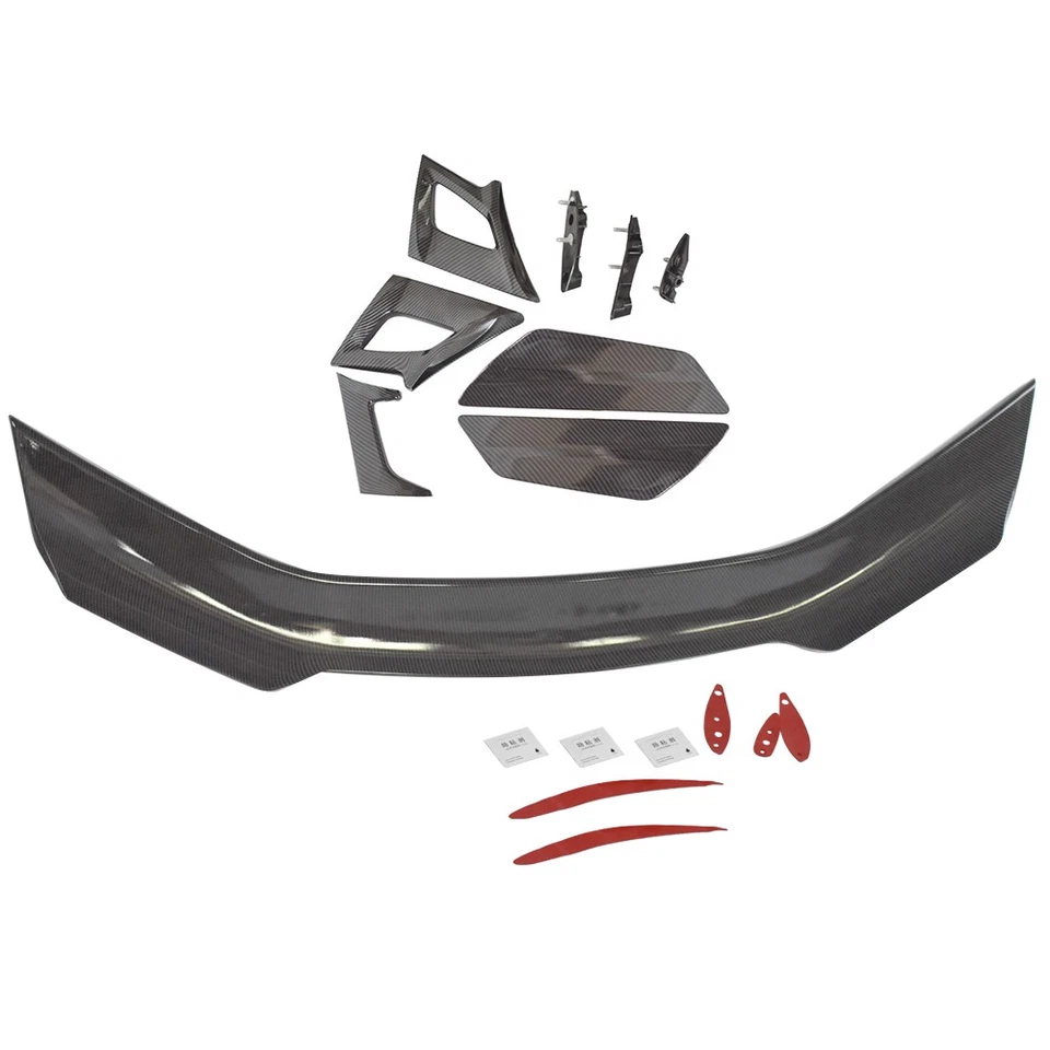 Спойлер крыло заднего багажника из углеродного волокна для 16–22 Chevy Camaro LT LS RS ZL1 SS - Изображение 2 из 4
