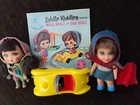 VTG 1965 Mattel LIDDLE KIDDLES Millie Middle Babe Biddle w/ Car, Catalog,Outfits