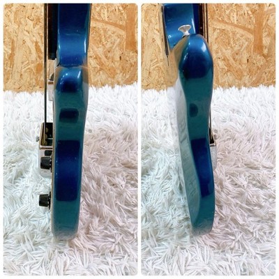 Electric Bass Guitar Teisco BS-101 1965 Vintage Short Scale Blue
