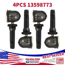 Set(4) TPMS For GM Buick Cadillac Chevrolet Tire Pressure Sensor 433MHz#13598773