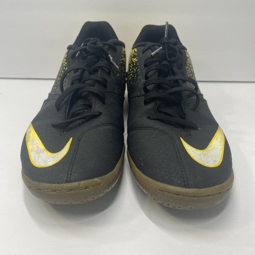 Nike Bombax IC Hallen Fußballschuhe Herren Gr. 10,5 schwarz gelb Turnschuhe 826485-002 - Bild 3 von 15