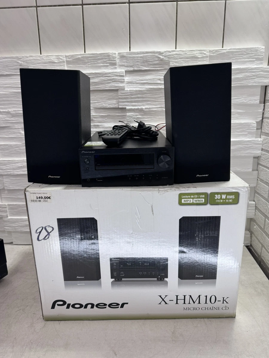 Pioneer X-HM10 CD RECEIVER Mit Boxen Und Fernbedienung