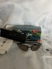 Maui Jim Hookipa Polarized Sunglasses BRAND NEW IN BOX 229 H407-02/Mj0407S-002