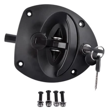 0406-0972-01 Door Latch T-Handle With 2 Keys For Cummins Kohler Generator