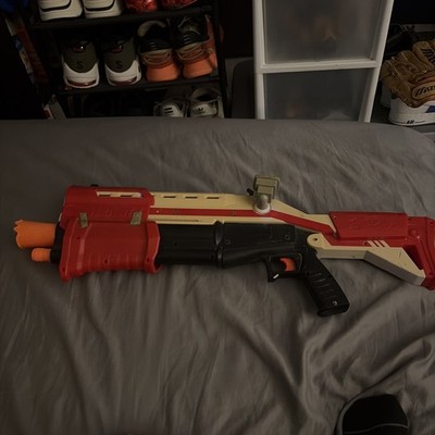 NERF E6159 TS-1 Fortnite Mega Pump Blaster- No Box, Just Gun Alone