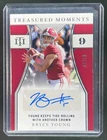 2022 National Treasures Collegiate Bryce Young Treasured Moments Auto RC #43/99