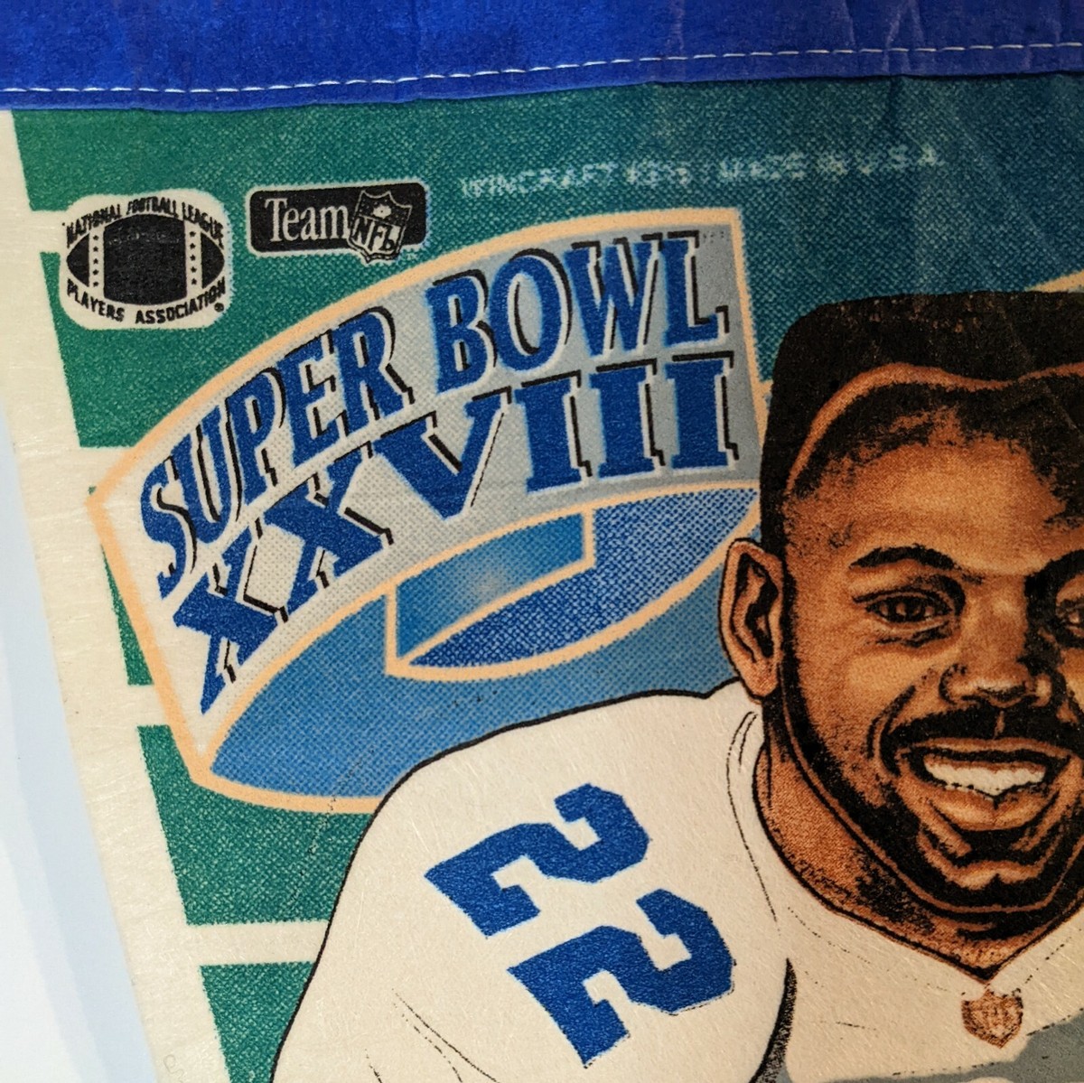 Ballon Officiel Super Bowl XXVIII Wilson - Souvenir NFL - Football Américain Collector