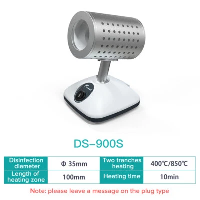 GOYOJO DS-900 Small Hole Lab Infrared Heat Sterilizer Bacti-Cinerator Sterilizer 220V