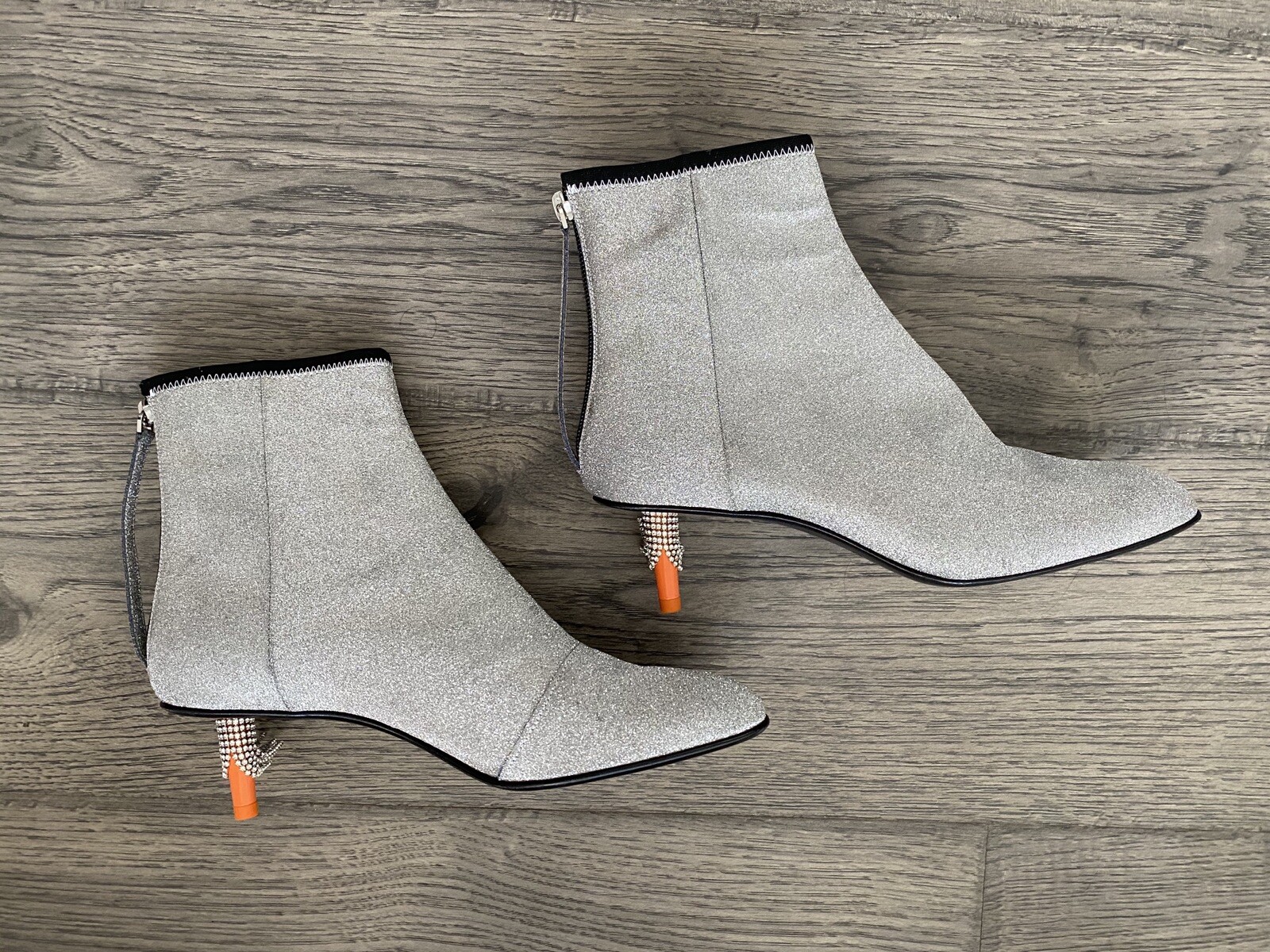 calvin klein 205w39nyc Glitter Sock Boot image 2