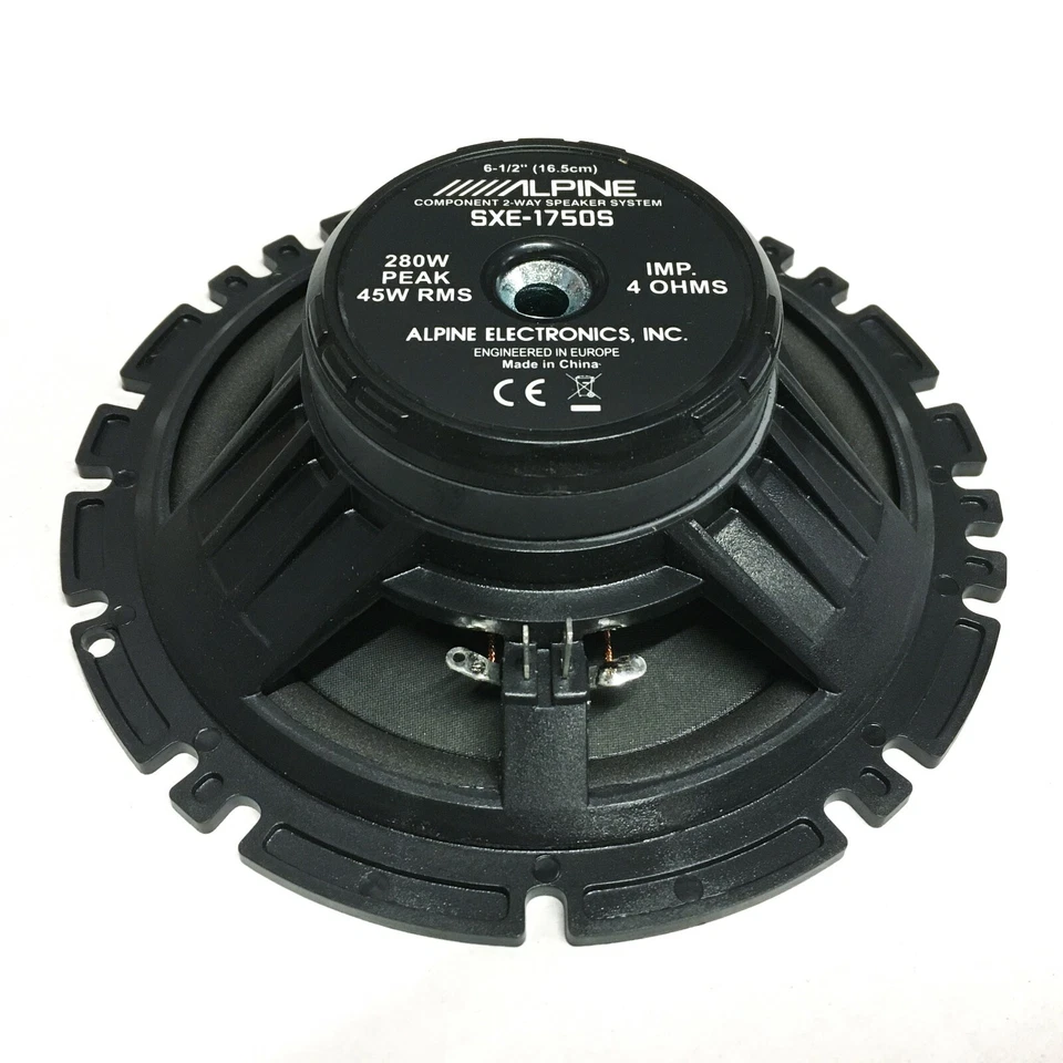 ALPINE SXE1750S+SXE1325S Casse Altoparlanti Ant + Post per MERCEDES CLC (CL203) - Immagine 4 di 4