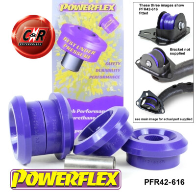 Powerflex Längslenkerbuchsen hinten vorne für Rover 75 98-05 PFR42-616